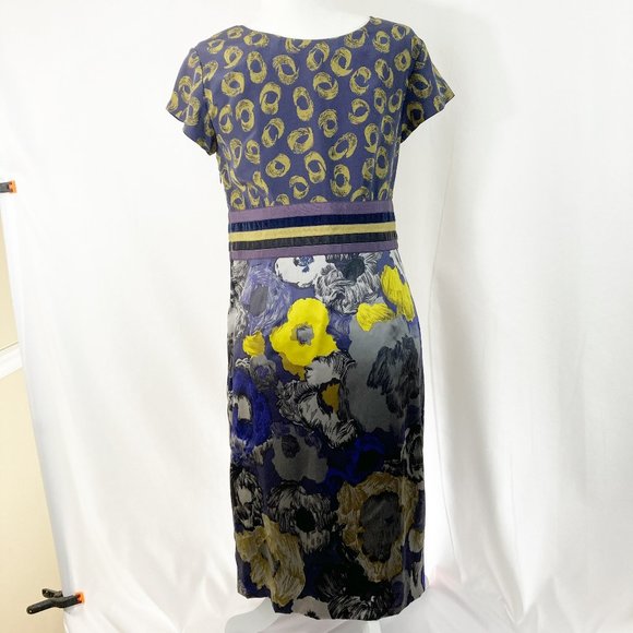 Boden Limited Edition Silk Dress Size 8 - Picture 3 of 8